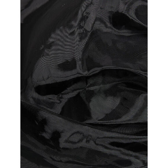 NEW, Alice + Olivia Abella Puff-Sleeve Knit Minidress in Black Size M #D6096 - Picture 7 of 11